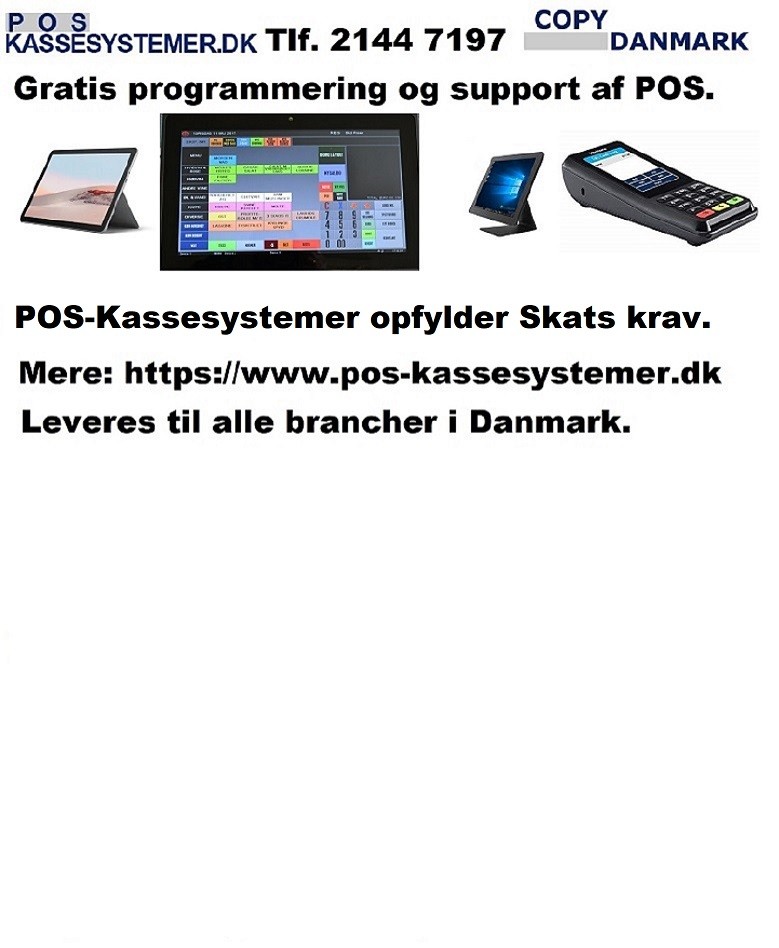 POS Kassesystemer Copy Danmark